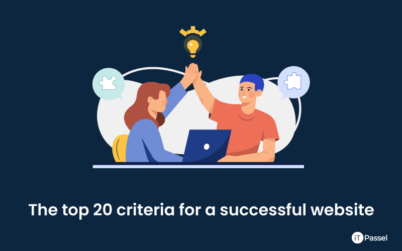 The top 20 criteria for a successful website