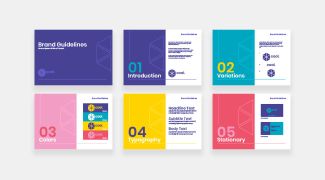 We will design a brand style guide for your business