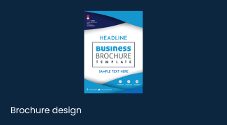 We will design a single, bi-fold or tri-fold brochure for you