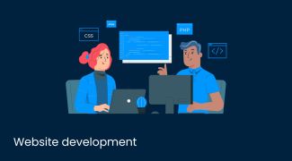Professional web design and development service