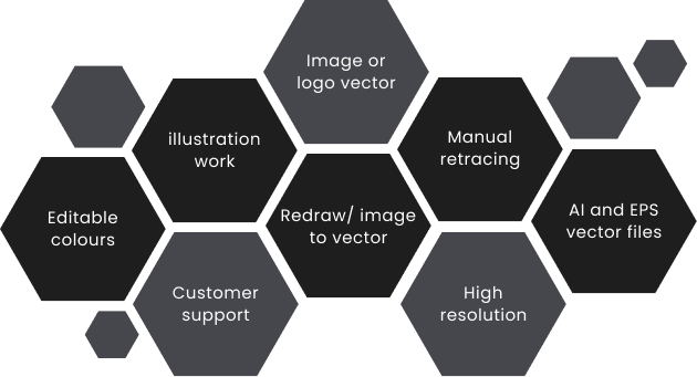 What you will get in vector tracing
